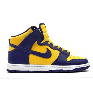 Size 11 Nike Dunk High Lakers Men’s Purple Yellow DD1399-500 UK 10 Basketball
